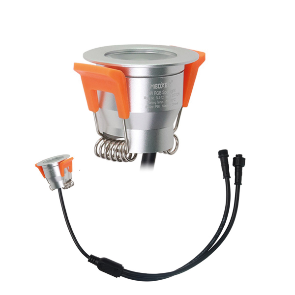 LED Minispot Einbaustrahler 3 Watt 12 Volt RGB+W 3000 Kelvin - Parcolux -  LED Leuchtmittel Onlineshop